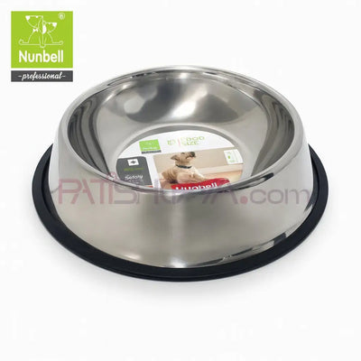 NUNBELL ÇELİK MAMA KABI 26cm Kedi ve Köpek Mama Su Kabı