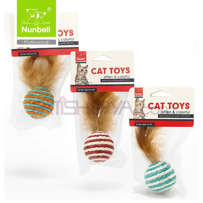 NUNBELL NATUREL TOP Kedi Oyuncakları