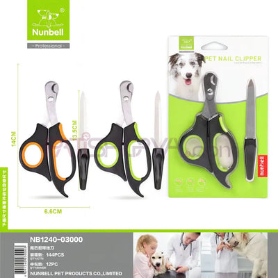NUNBELL TIRNAK MAKASI +TÖRPÜ Kedi ve Köpek Tırnak Makası