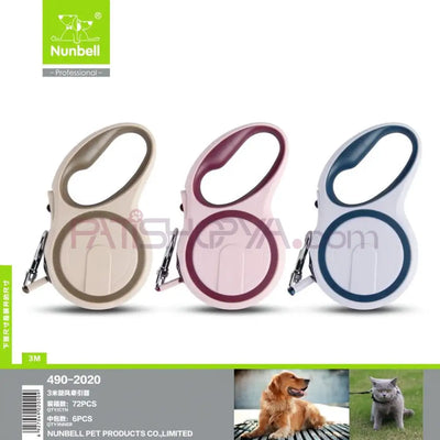 Patishopya Toptan Köpek Gezdirme Tasması Nunbell Otomatik Şerit 3 Metre