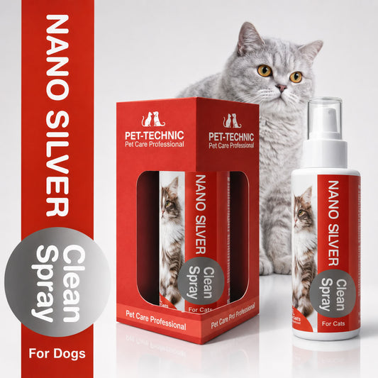 Pet-Technic Nano Silver (Temizlik,Bakım Spreyi / Arındırıcı / Yara Bakım) 100ml