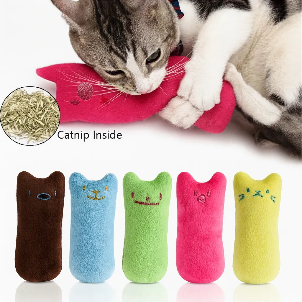 Evcil Hayvan 10 Cm Hışırtılı Catnip Otlu Peluş Oyuncak