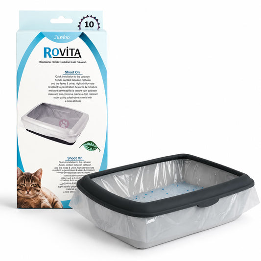 ROVİTA Açık Tuvalet Poşeti 10 LU (Kutulu)