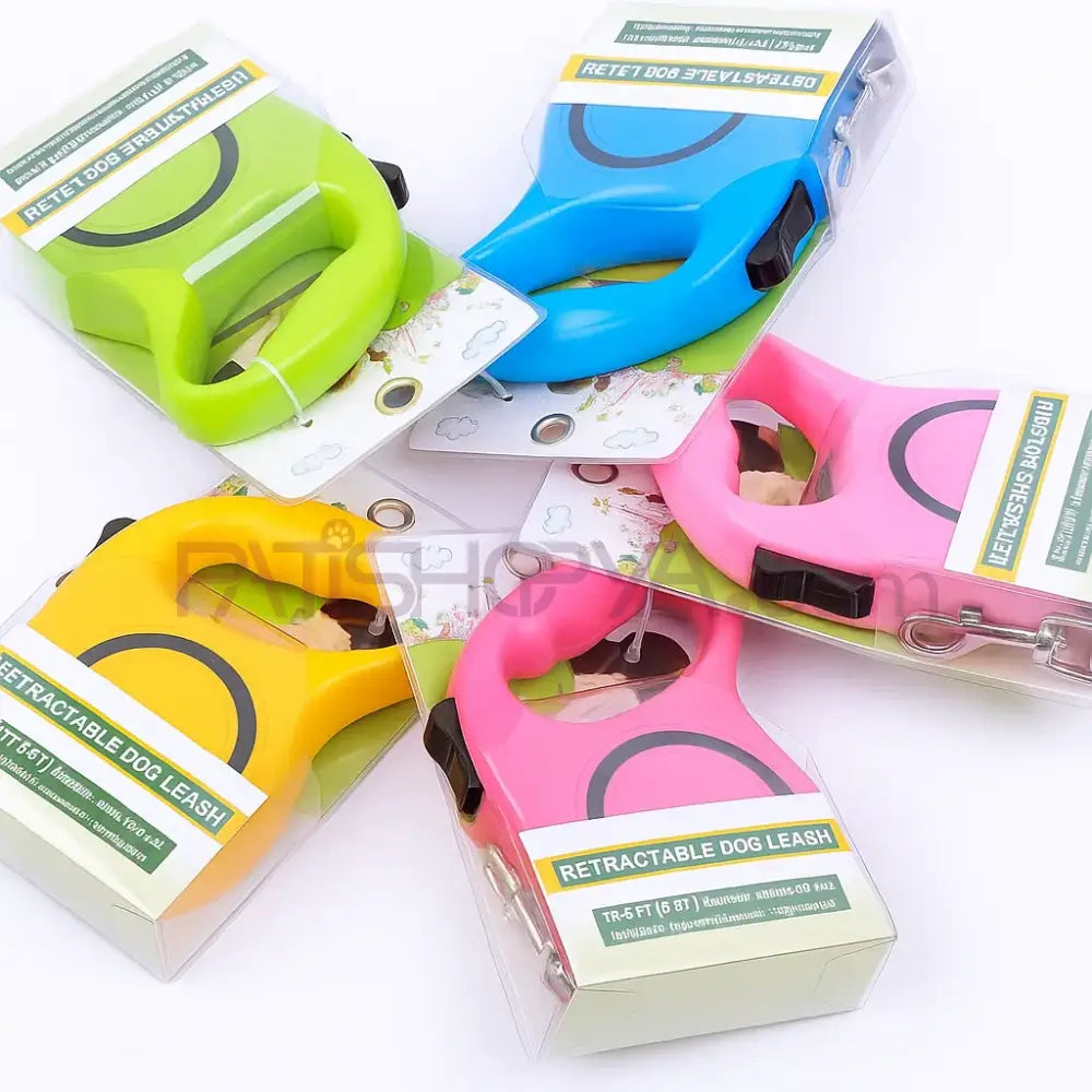 3 METRE Otomatik Uzayan Köpek Tasması (KUTULU) Kedi ve Köpek Tasmaları