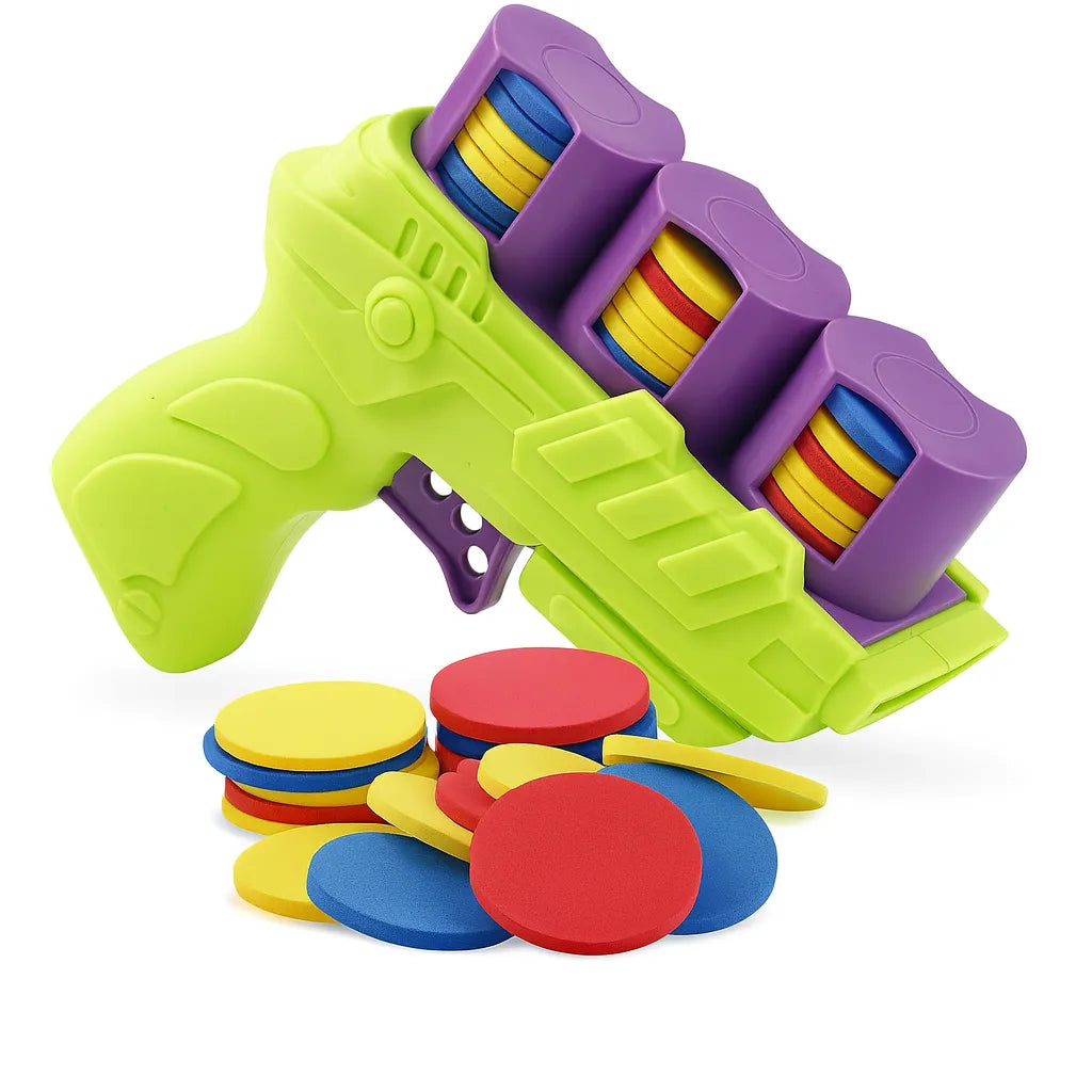 Evcil Hayvan Eva Disk Atıcı Oyuncak Tabanca