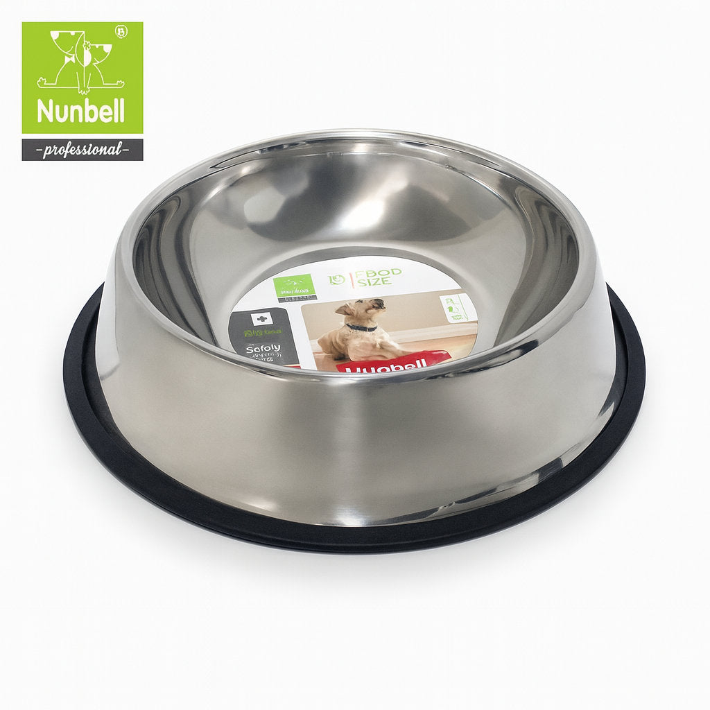 NUNBELL ÇELİK MAMA KABI 26cm