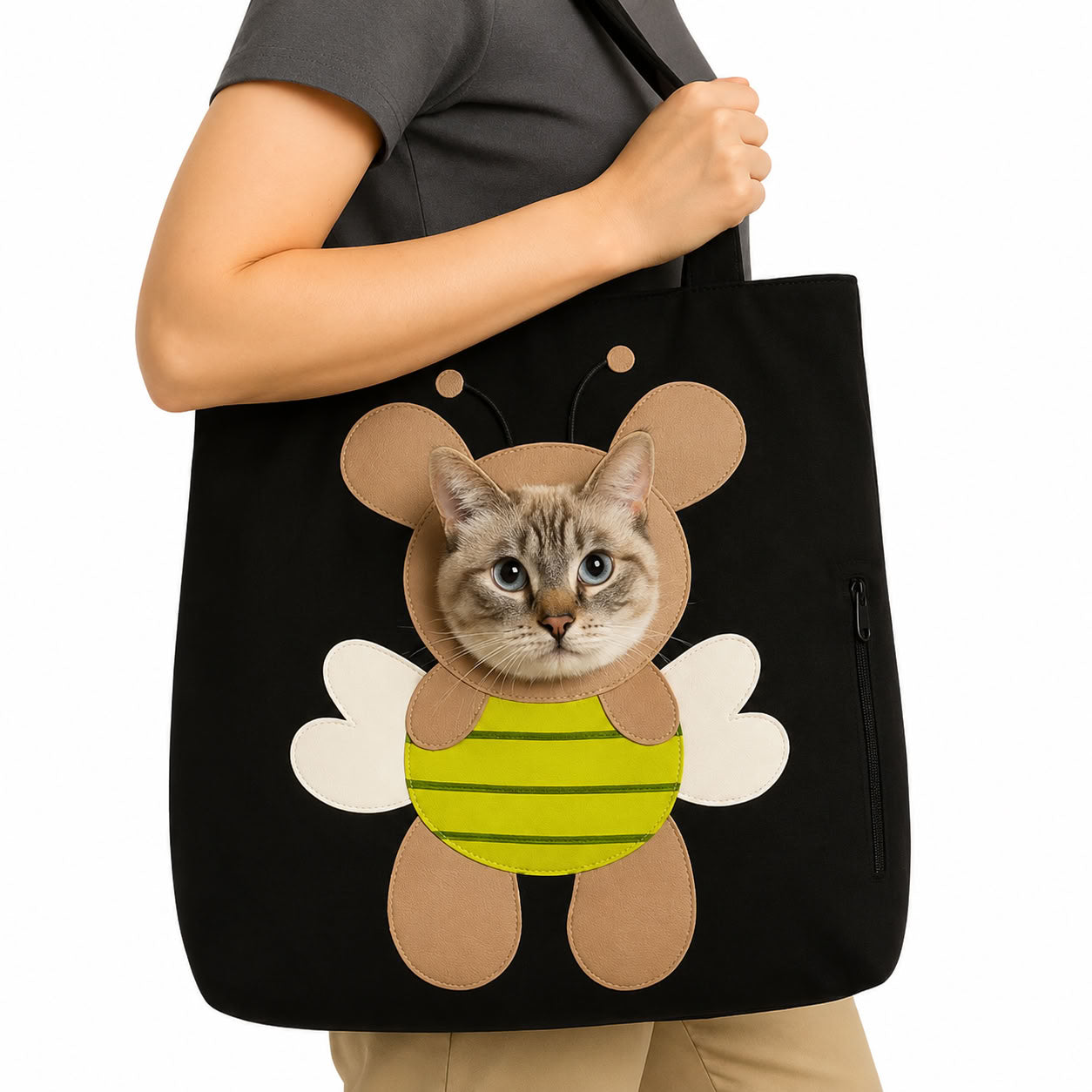 Arı Model Omuz Askılı Kedi Taşıma Çantası