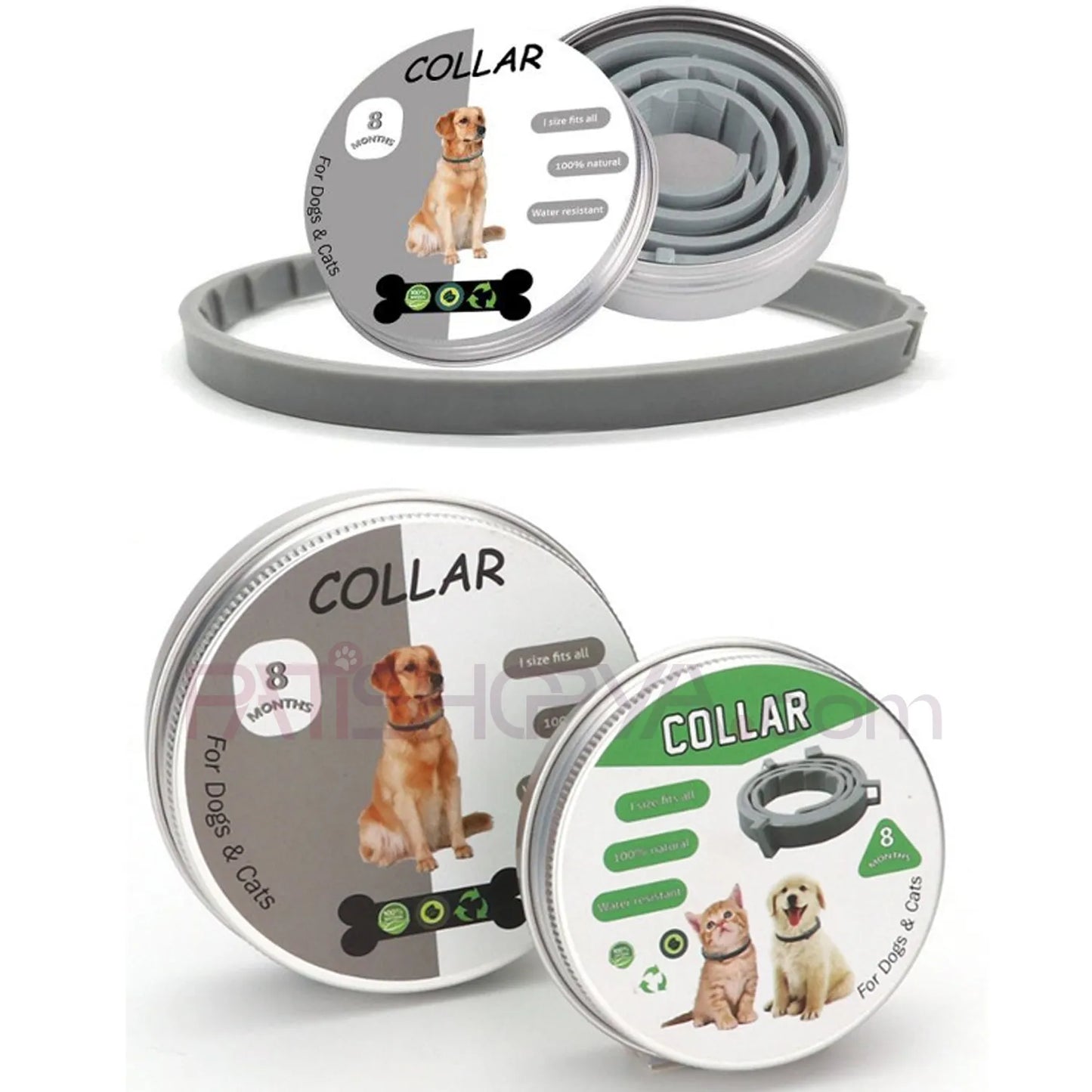 KEDİ - KÜÇÜK IRK BİT PİRE TASMASI (SİLİKON)