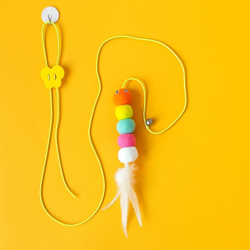 ELASTİK KENDİNDEN YAPIŞKANLI KEDİ OYUN OLTASI