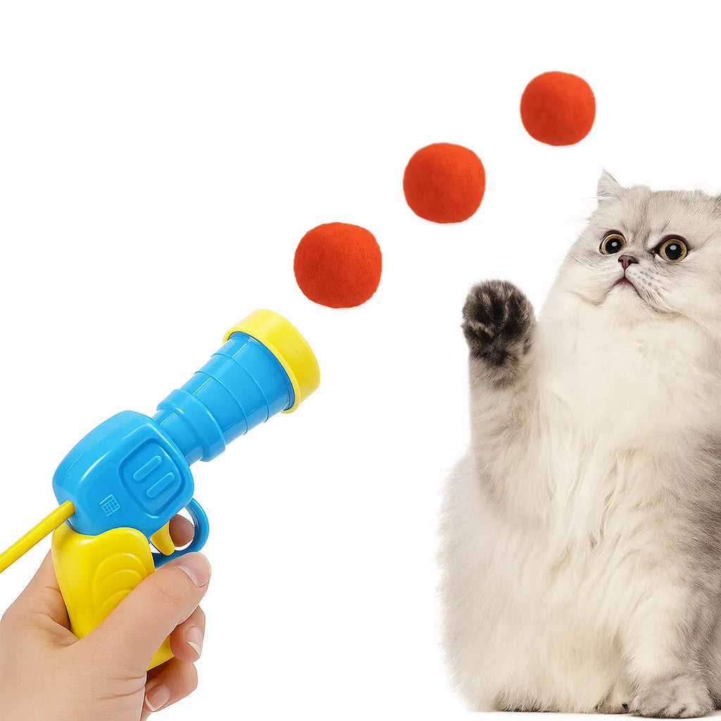 PELUŞ ATICI TABANCA OYUNCAK 20 TOP