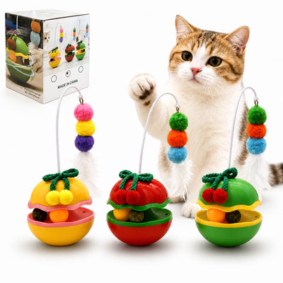 Catnipli ve Toplu Kedi Hacıyatmaz Oyuncağı