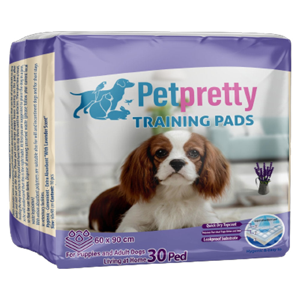 TUVALET EĞİTİM PEDİ LAVANTALI 60x90 30'LU