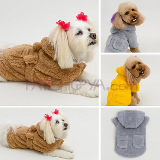 BORNOZ KARIŞIK RENK S-M-M-L-XL 5 BEDEN SET Kedi ve Köpek Kıyafeti