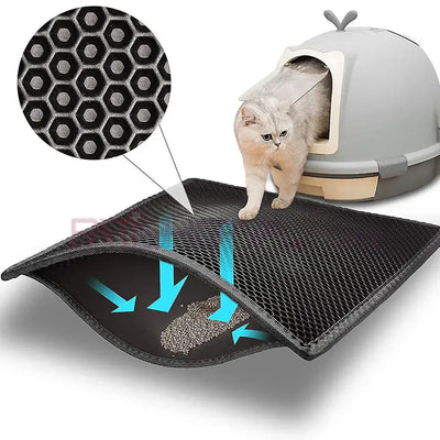 ELEKLİ KEDİ KUM PASPASI Kedi ve Köpek Bakım Ürünleri