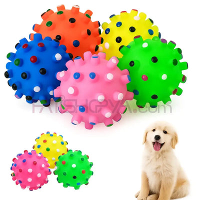 Dikenli Sesli Oyun Topu KARTON ASKILI