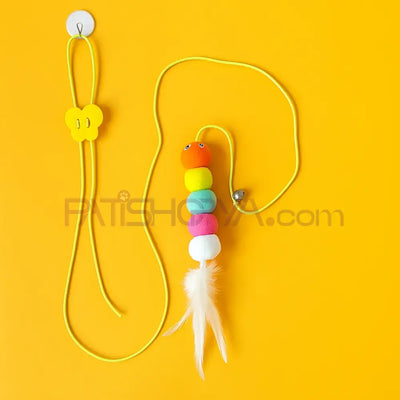 ELASTİK KENDİNDEN YAPIŞKANLI KEDİ OYUN OLTASI Kedi Oyuncakları