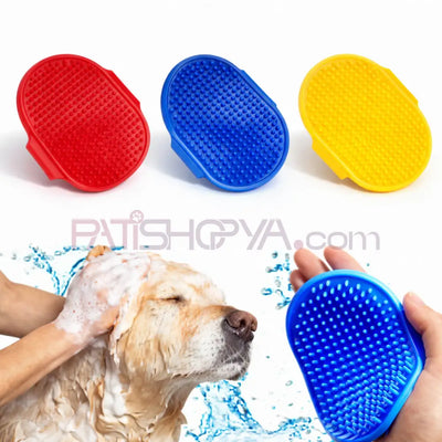 Evcil Hayvan Avuç İçi Yıkama Fırçası (Poşetli)