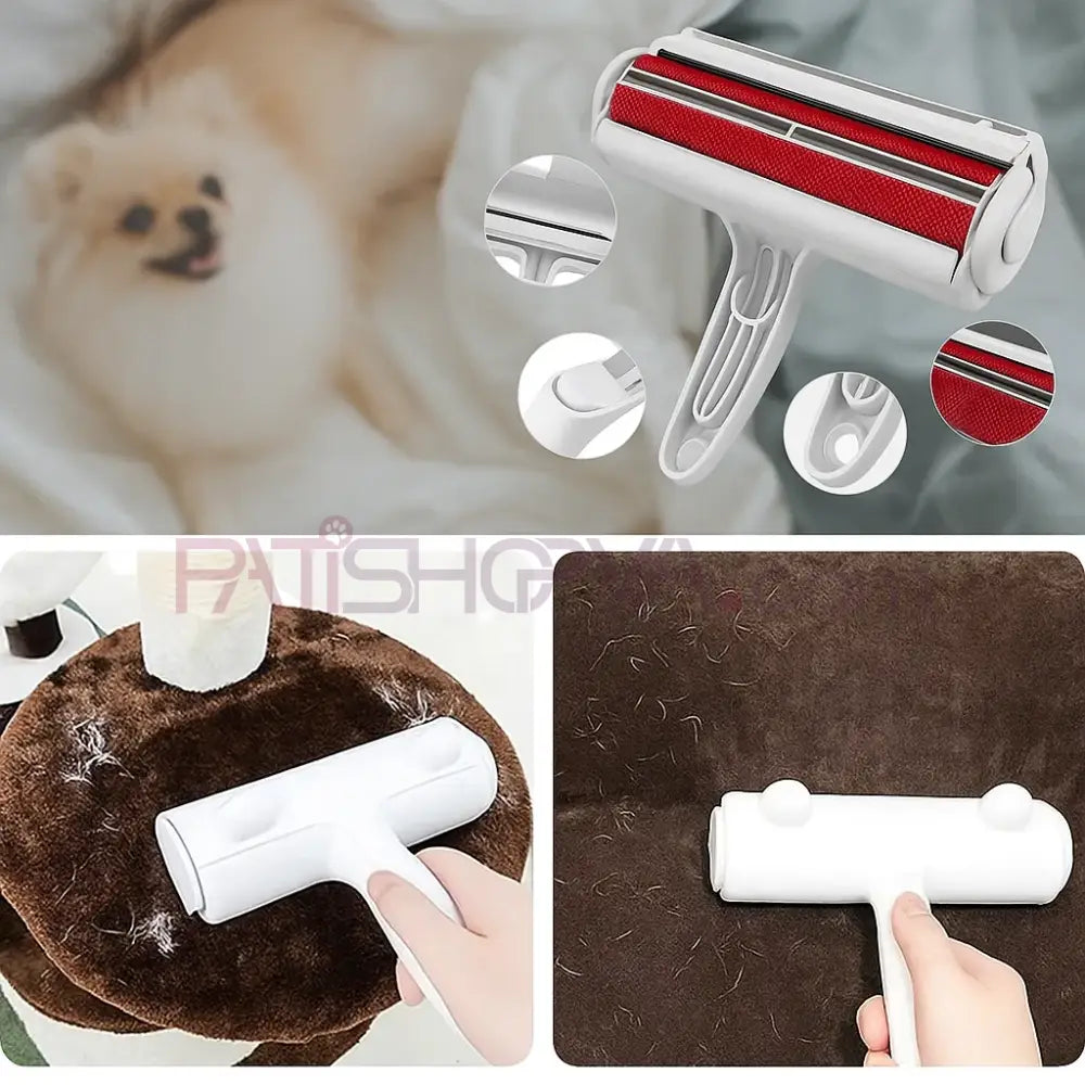 Hazneli Kedi Köpek Tüy Toplama Aleti Evcil Hayvan Tüy Toplama