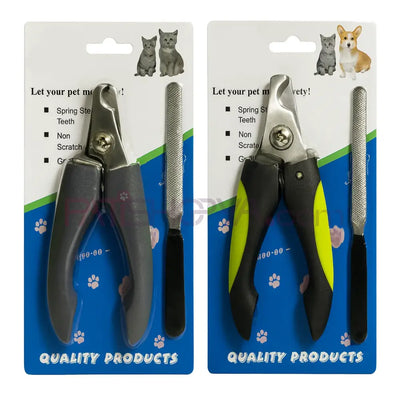 Kedi Köpek Törpülü Tırnak Makası Set Kalın