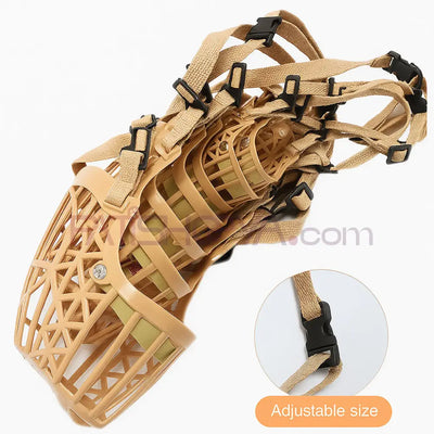 KÖPEK SİLİKON AĞIZLIK 7Lİ SET KAHVERENGİ