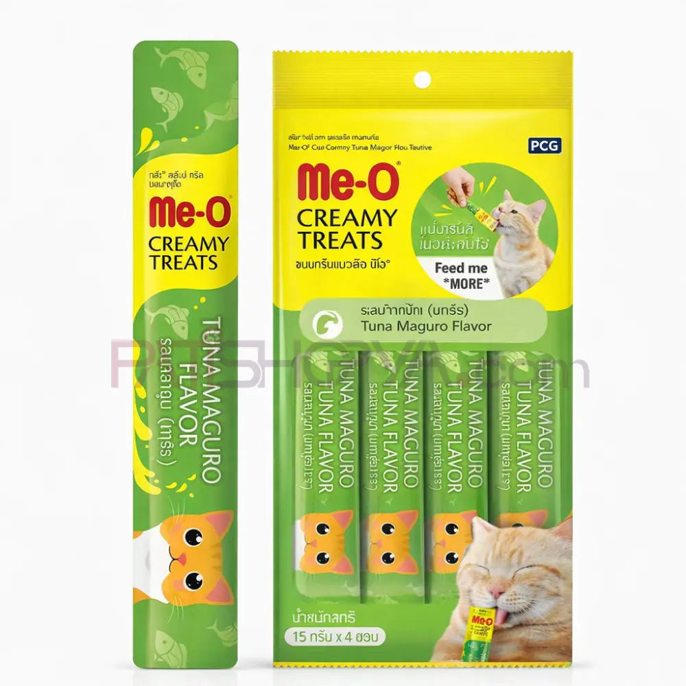 Me-O CREAMY ÇİZ.ORKİNOS BAL.KEDİ ÖDÜL 4X15GR 12’Lİ Me-O Kedi Mamaları