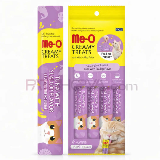 ME-O CREAMY DENİZ TAR.&TON BAL.KEDİ ÖDÜL 4X15GR 12’Lİ Me-O Kedi Mamaları