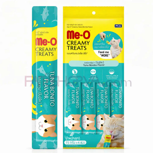 Me-O CREAMY KUR.TON BALIĞI KEDİ ÖDÜL 4X15GR 12’Lİ Me-O Kedi Mamaları