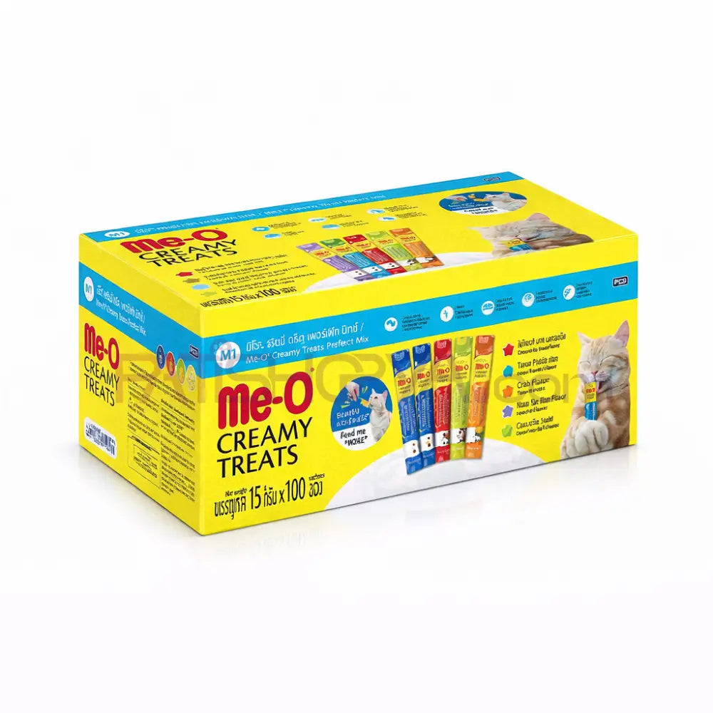 Me-O CREAMY TREAT HARİKA MİX-M1 100X15GR 100’LÜ Me-O Kedi Mamaları