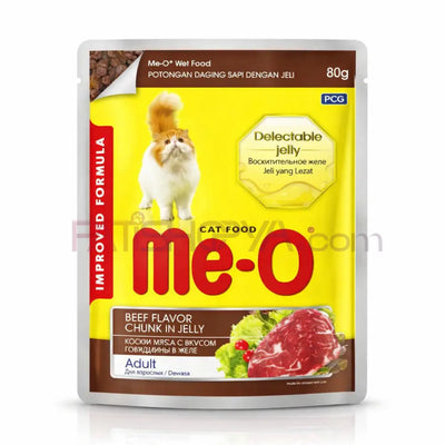 Me-O DANA ETLİ KEDİ YAŞMAMA 80GR 12’Lİ Me-O Kedi Mamaları