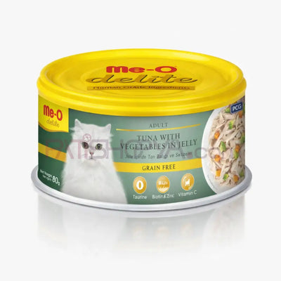 Me-O DELITE TON BALIĞI VE SEBZELER KON.80GR 24’LÜ Me-O Kedi Mamaları
