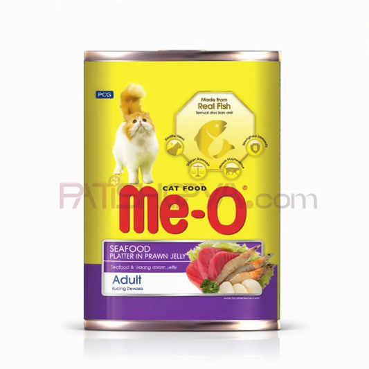 Me-O DENİZ LEZ.KARİDES SOS KON.400GR 24’LÜ Me-O Kedi Mamaları