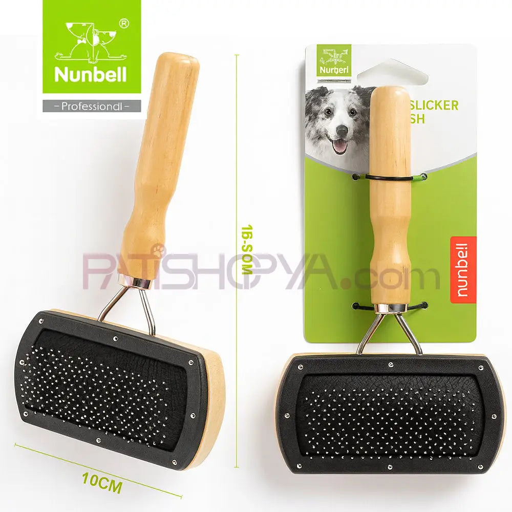 NUNBELL ÇİFT TARAFLI TARAK Kedi Köpek Tarağı ve Fırçası