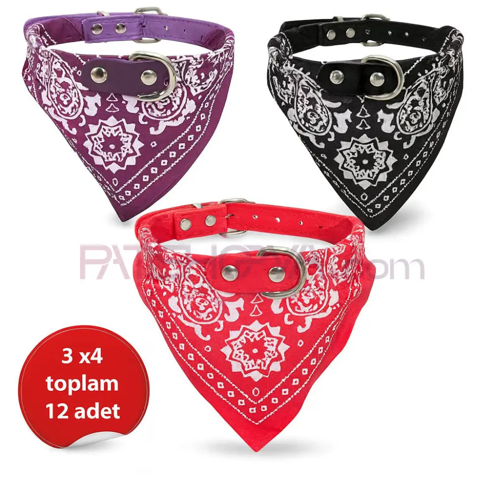 NUNBELL FULARLI BOYUN TASMASI 12’Lİ 1MM Kedi ve Köpek Bakım Ürünleri