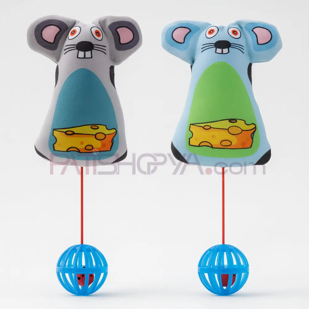 NUNBELL KEDİ OYUNCAĞI TOPLU FARE Kedi Oyuncakları