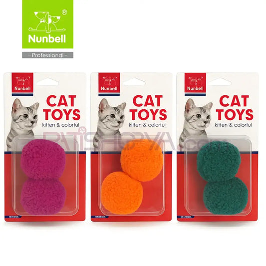 NUNBELL KEDİ OYUNCAGI ZİLLİ TOP Kedi Oyuncakları