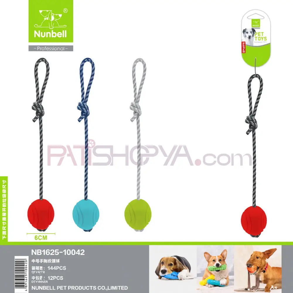NUNBELL KÖPEK DİŞ İPİ TOPLU M Köpek Oyuncakları