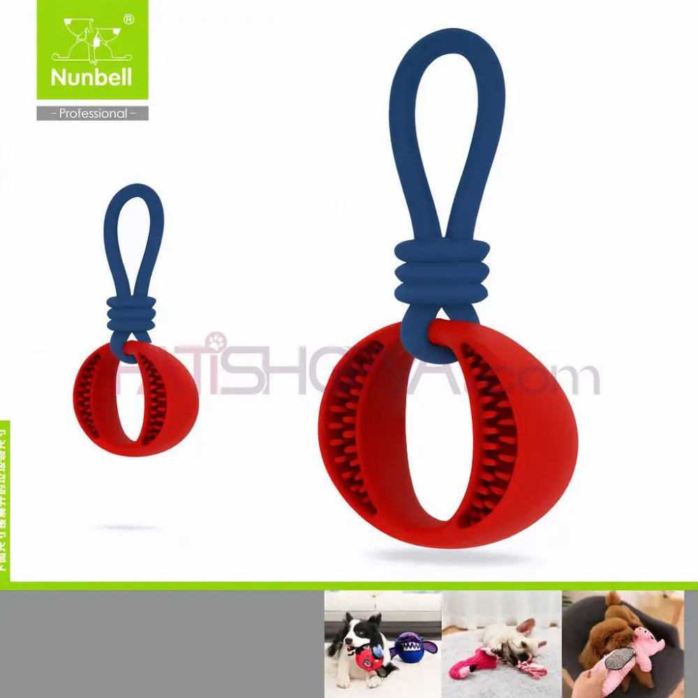 NUNBELL KÖPEK OYUN İPLİ OVAL OYUNCAK Köpek Oyuncakları