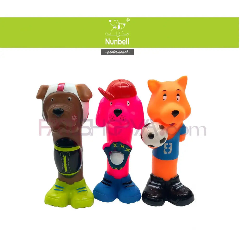 NUNBELL KÖPEK OYUNCAGI SEVİMLİ AYILAR Köpek Oyuncakları