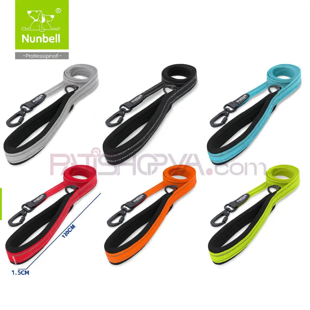 NUNBELL KÖPEK SOFT GEZDİRME 1,5cm Köpek Tasmaları