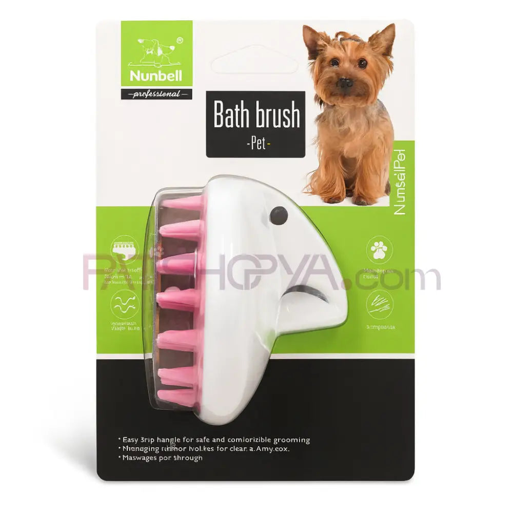 NUNBELL MASAJ VE YIKAMA FIRÇASI Kedi Köpek Tarağı ve Fırçası