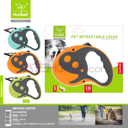 NUNBELL OTOMARİK TASMA ŞERİT 5 MT Köpek Otomatik Gezdirme Tasmaları