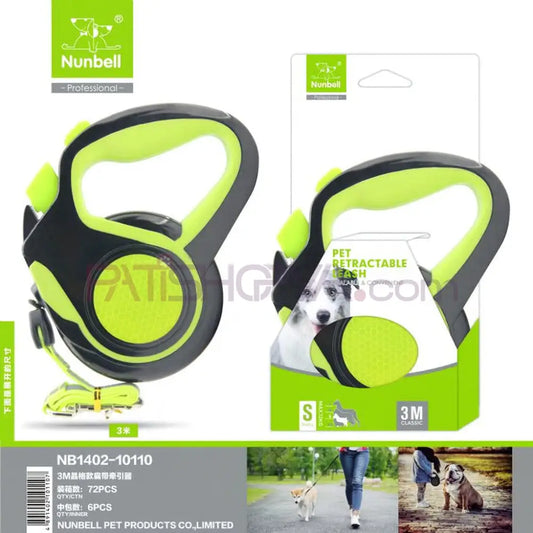 NUNBELL OTOMATİK TASMA ŞERİT 3 MT Köpek Otomatik Gezdirme Tasmaları