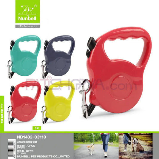 NUNBELL OTOMATİK TASMA ŞERİT 3 mt Köpek Otomatik Gezdirme Tasmaları