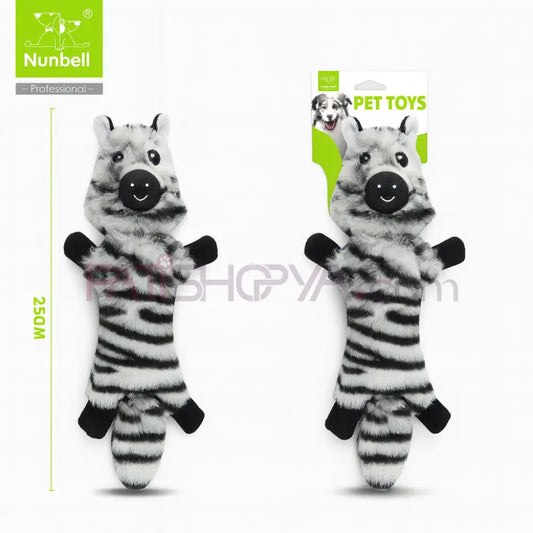 NUNBELL OYUN PELUŞ ZEBRA Köpek Oyuncakları