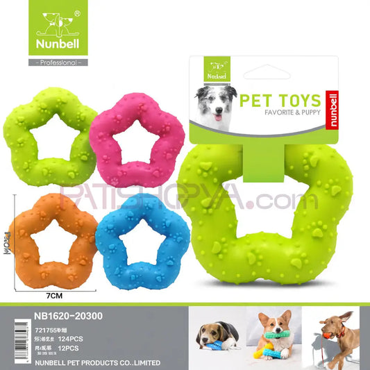 NUNBELL PLASTİK DİŞLİK 7 cm Köpek Oyuncakları