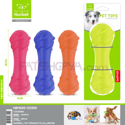 NUNBELL PLASTİK OVAL KEMİK Köpek Oyuncakları