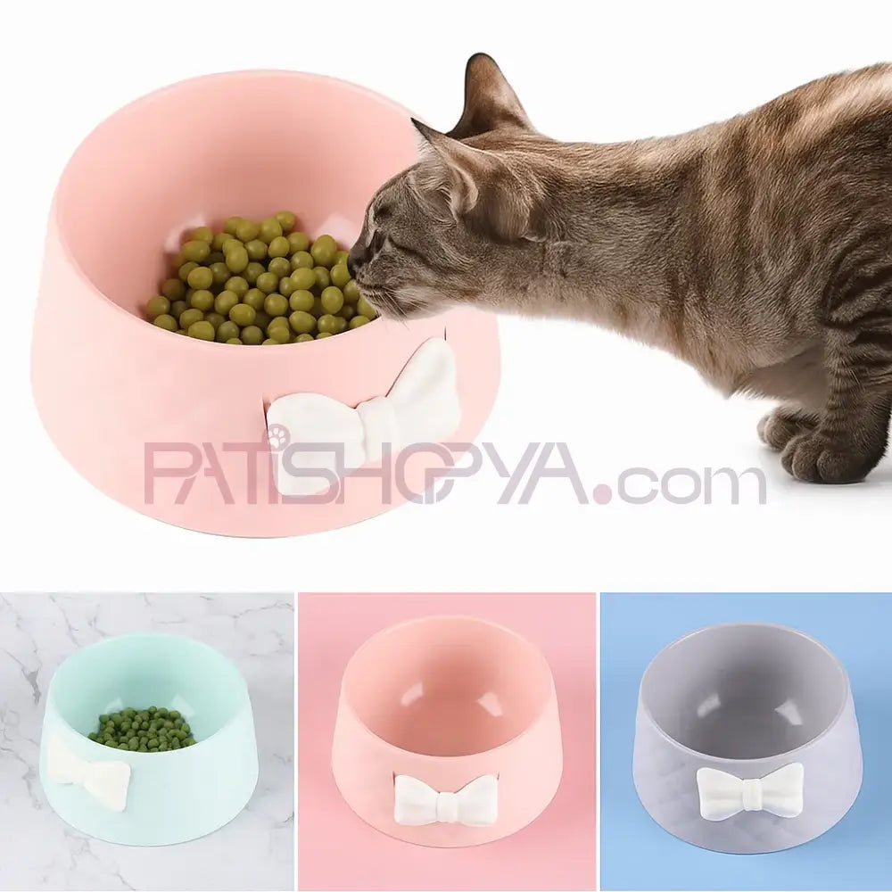 Papyon Model Plastik Tekli Mama Su Kabı Kedi ve Köpek Mama Su Kabı