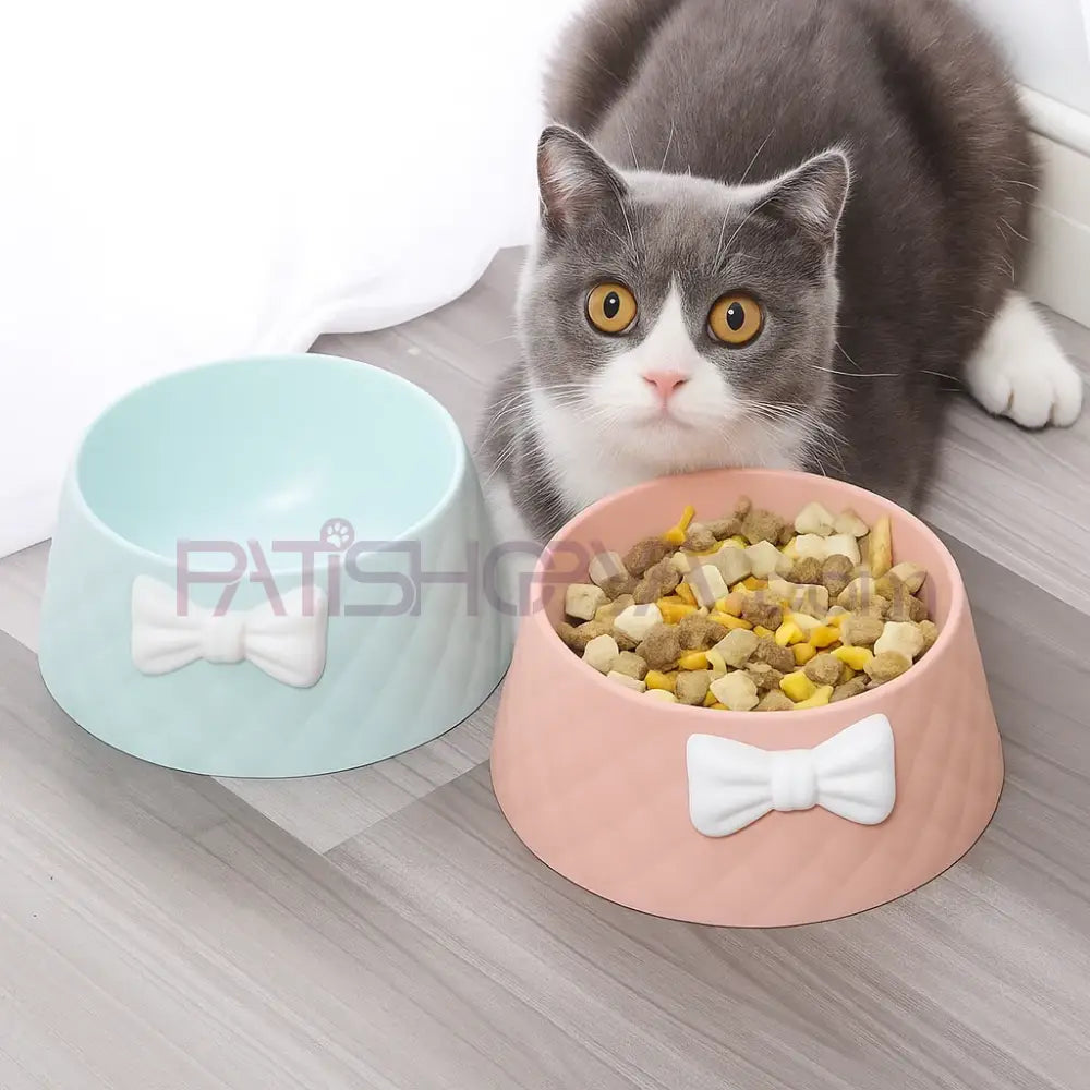 Papyon Model Plastik Tekli Mama Su Kabı Kedi ve Köpek Mama Su Kabı