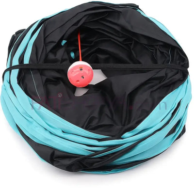 5 YOLLU KIVRIMLI LUX KEDİ OYUN TÜNELİ Kedi Oyuncakları