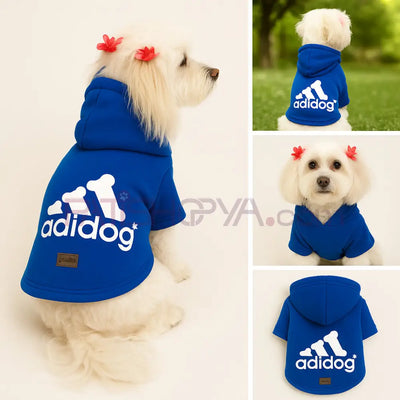 Adidog Sweatshirt S-M-M-L-XL (5 BEDEN SET) Kedi ve Köpek Kıyafeti